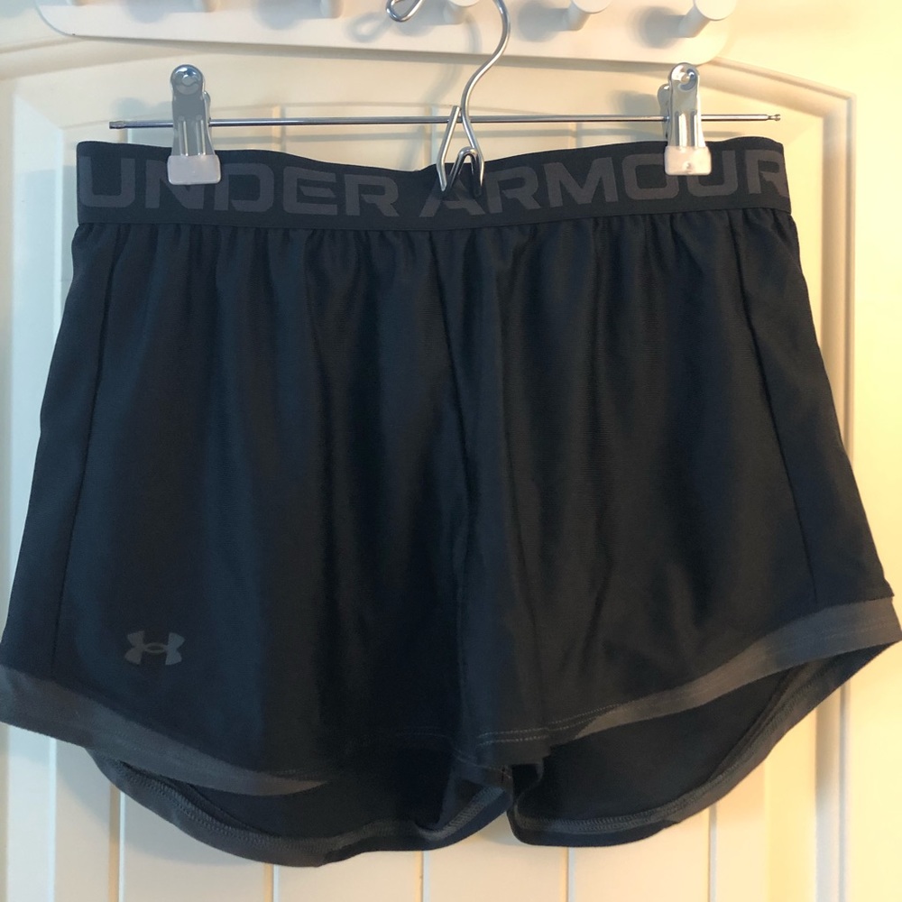 UNDER ARMOUR Play Up Shorts 3.0 Black Athletic